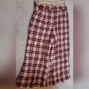 Anthropology Maeve The Avery Pleated Wide-Leg Trousers (Size 0)